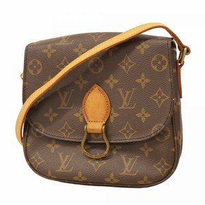 Louis Vuitton Monogram Saint-Cloud MM Shoulder Bag M51243 Brown Women's P1364026